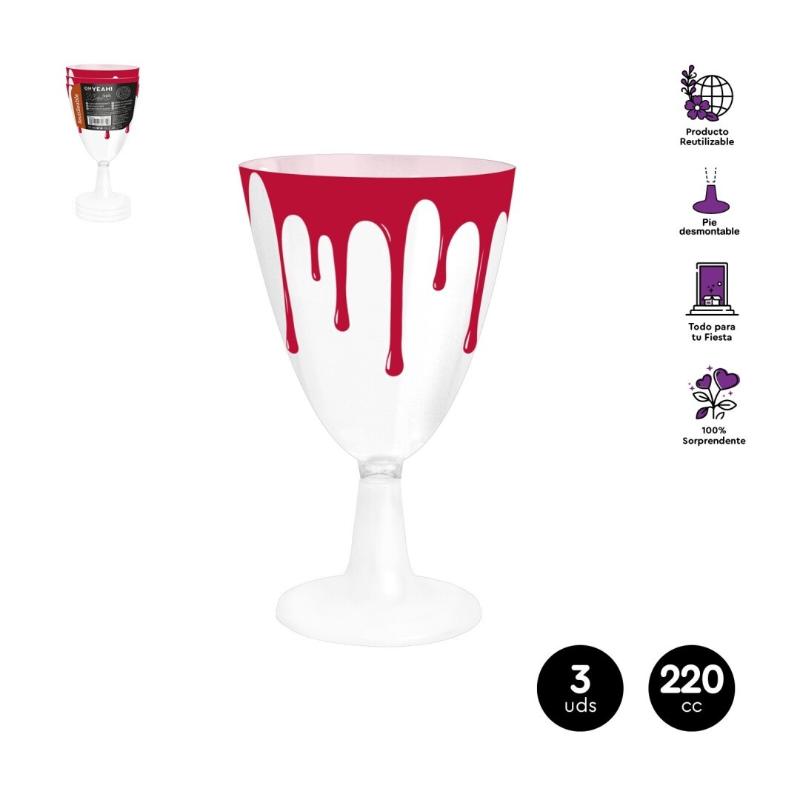 HALLOWEEN COPA SANGRE 220CC R/119-1506 3UD
