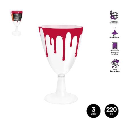 HALLOWEEN COPA SANGRE 220CC R/119-1506 3UD