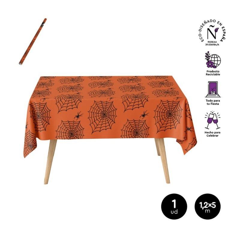 HALLOWEEN MANTEL SPIDER NARANJ/NEGRO R/1231013 1UD