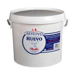 HUEVO COCIDO PELADO ARTEOVO CUBO/70 UD