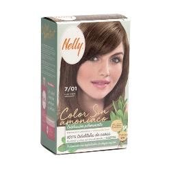 TINTE PELO NELLY VEGANO 7/01 RUBIO CENIZA UD