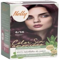 TINTE PELO NELLY VEGANO 6/56 ROJO GRANATE UD