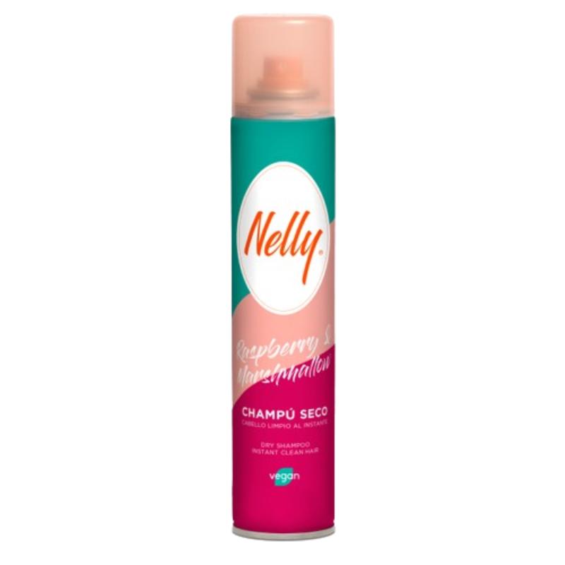 CHAMPU SECO NELLY FRAMBUESA Y MALVAVISCO B/200ML