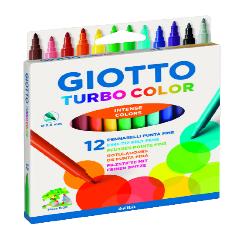 PP ROTULADOR GIOTTO TURBO COLOR PAQUETE 12 UD