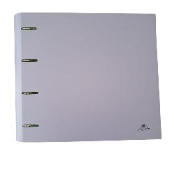 PP CARPETA MP 4 ANILLAS 25 MM S/RECAMBIO PASTEL UD