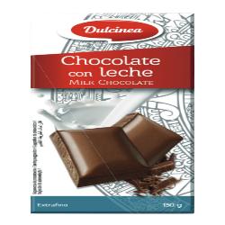 CHOCOLATE DULCINEA C/ LECHE T/150 GR