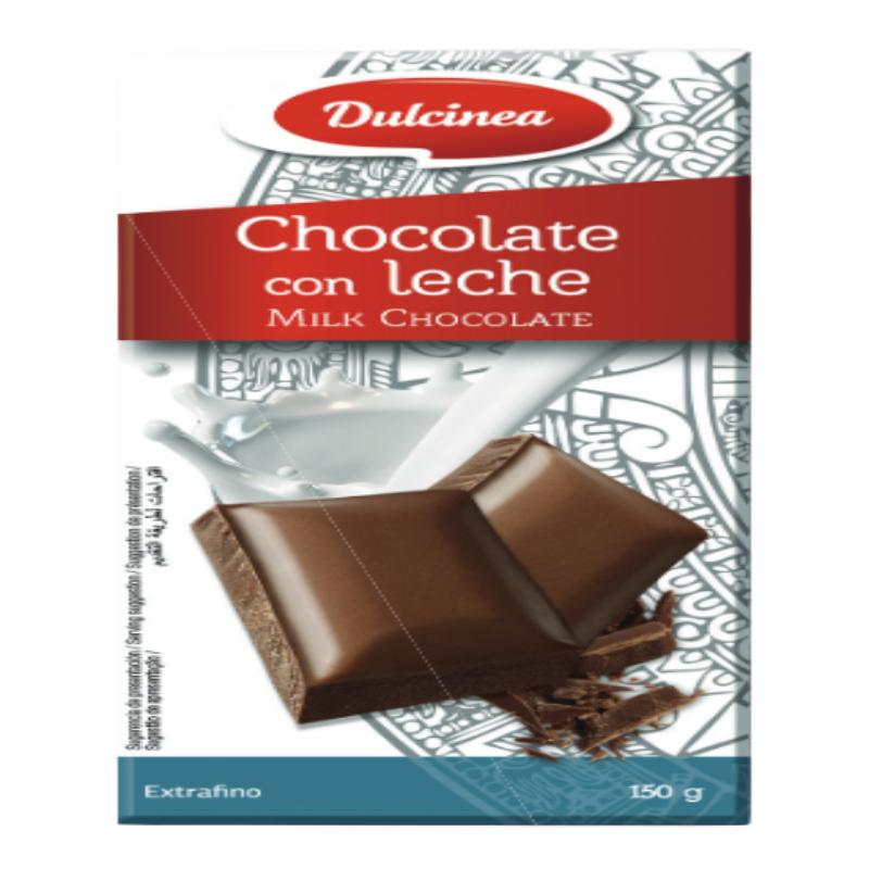 CHOCOLATE DULCINEA C/ LECHE T/150 GR