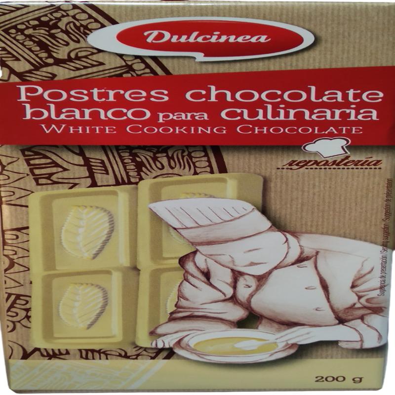 CHOCOLATE DULCINEA BLANCO POSTRES T/200 GR