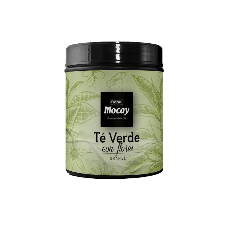 TE MOCAY VERDE CON FLORES GRANEL LATA/100.GR