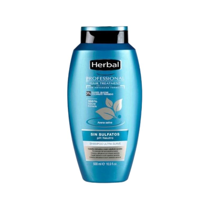 CHAMPU HERBAL PROFESSIONAL 100% NATURAL B/500+165M