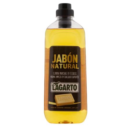 JABON NATURAL LAGARTO LIQUIDO B/1 L