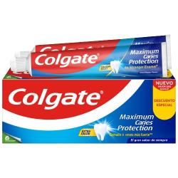 DENTIFRICO COLGATE PROTECCION CARIES PACK-2 75ML