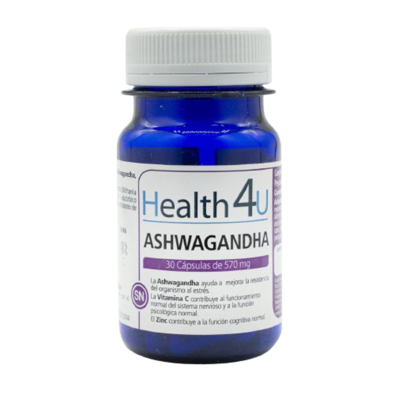 H4U ASHWAGANDA, ZINC Y V-6  570 MG   B/30 UD