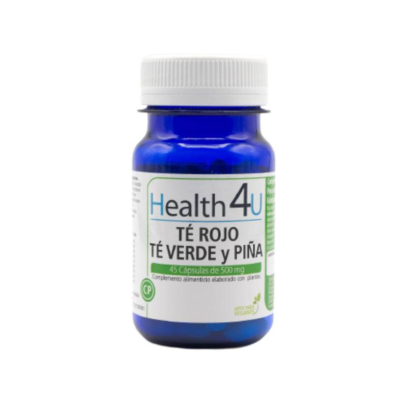 H4U TÉ ROJO, VERDE Y PIÑA 500 MG  B/45 UD