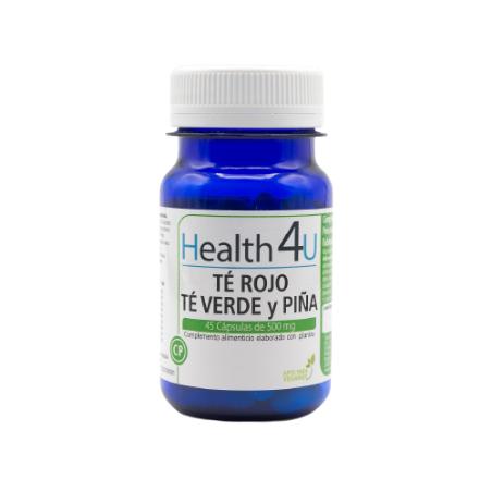H4U TÉ ROJO, VERDE Y PIÑA 500 MG  B/45 UD