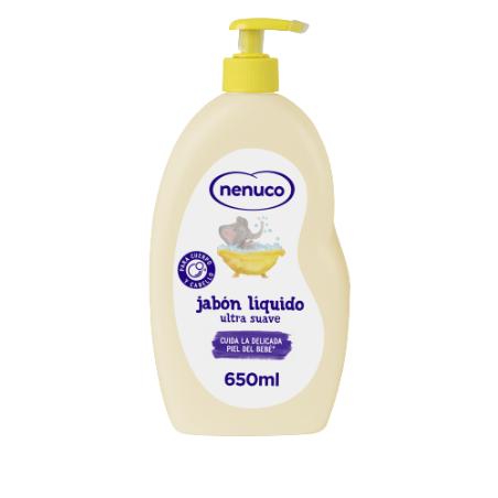 JABON LIQUIDO INFANTIL NENUCO ULTRA SUAVE B/650 ML