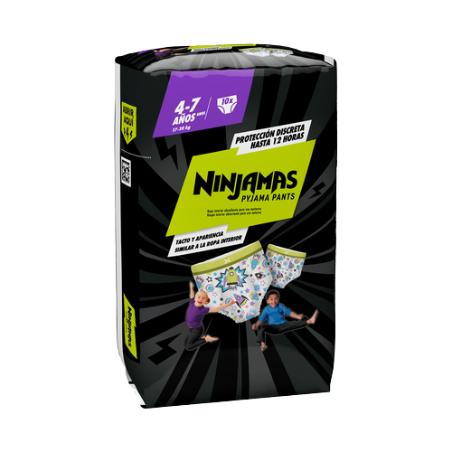 PAÑAL BRAGA NINJAMAS NIÑ@ 4-7AÑOS B/10 UD