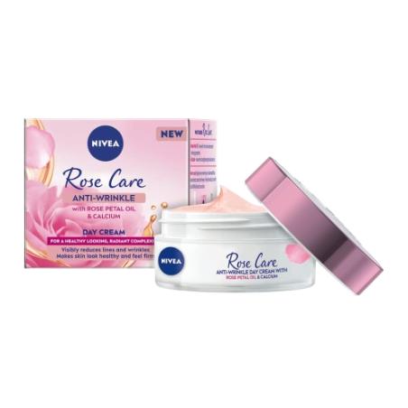 CREMA FACIAL NIVEA ROSE TOUCH ANTIARRUGAS DIA 50ML
