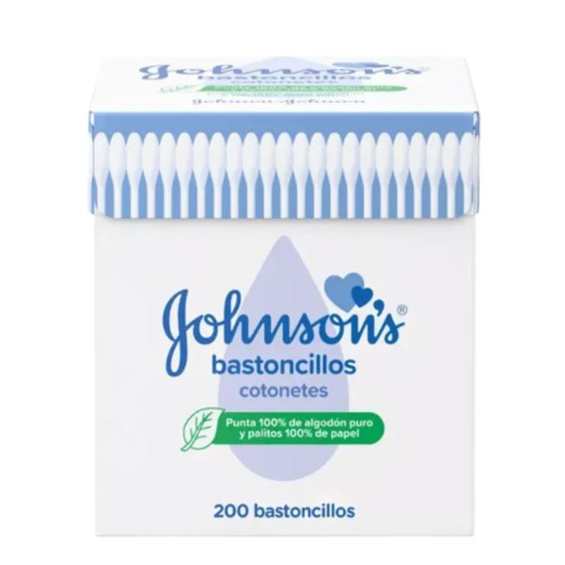 BASTONCILLOS ALGODON JOHNSONS  B/200 UD