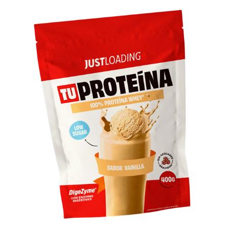 JUST LOAD PROTEINA POLVO VAINILLA P/400GR