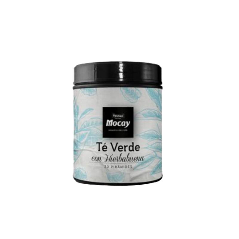 TE MOCAY VERDE HIERBA-BUENA PIRAMIDE LATA/20 UD