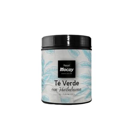 TE MOCAY VERDE HIERBA-BUENA PIRAMIDE LATA/20 UD