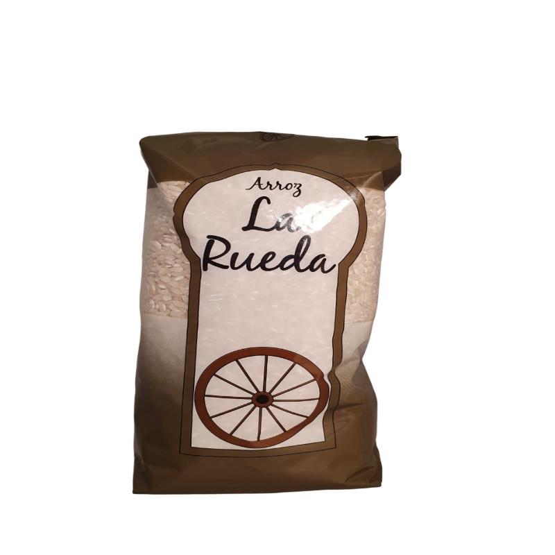 ARROZ LA RUEDA GRANO REDONDO PRIMERA P/1KG