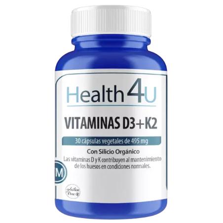H4U VITAMINAS D3+K2 B/30CPS