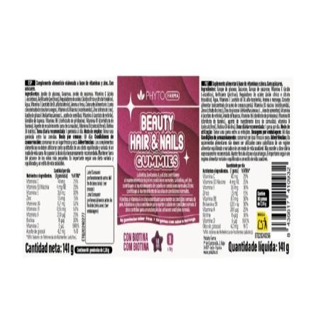 PHYTOFARMA PELO & UÑAS GOMINOLAS FRESA B/60 UD