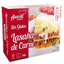 LASAÑA CONG. ASERCELI  CARNE  SIN GLUTEN  EST/300G