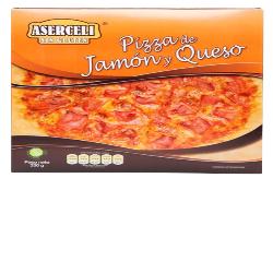 PIZZA  CONG. SIN GLUTEN ASERCEL JAMON/QUESO 330GR