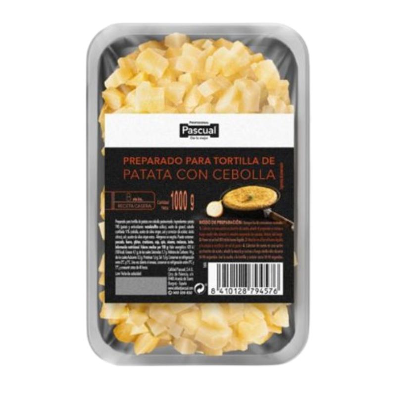 PREPARADO TORTILLA C/CEBOLLA PASCUAL BAND/900.KG
