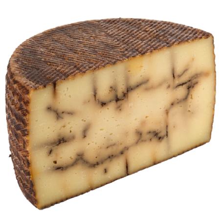QUESO MEZCLA CAP. CASTELLANO AJO NEGRO 1/2 X KG