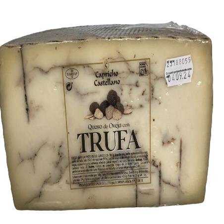 QUESO MEZCLA CAP. CASTELLANO TRUFA 1/4 X KG