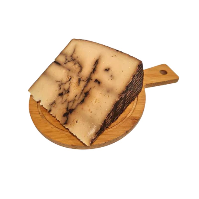 QUESO MEZCLA CAP. CASTELLANO AJO NEGRO C/200G