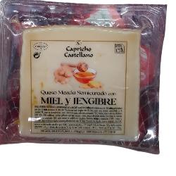 QUESO MEZCLA CAP. CASTELLANO MIEL/JENGIBRE C/200GR