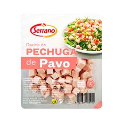 PECHUGA PAVO DADOS SERRANO B/150 GR