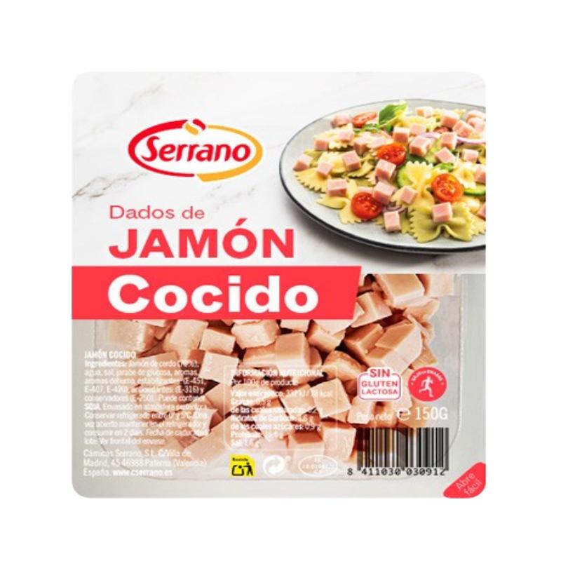 JAMON COCIDO DADOS SERRANO B/150 GR