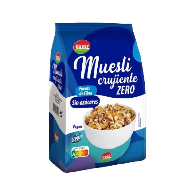 CEREAL MUESLI CRUJIENTE ZERO ESGIR S/GLUTEN B/350G