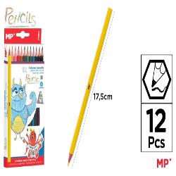 PP LAPIZ MP COLORES PAQUETE 12 UD