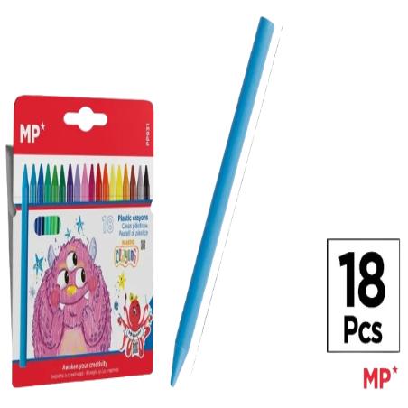 PP CERA MP PEQUES COLORES PAQUETE 18 UD