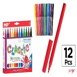 PP ROTULADOR MP COLORES CLASSIC PAQUETE 12 UD