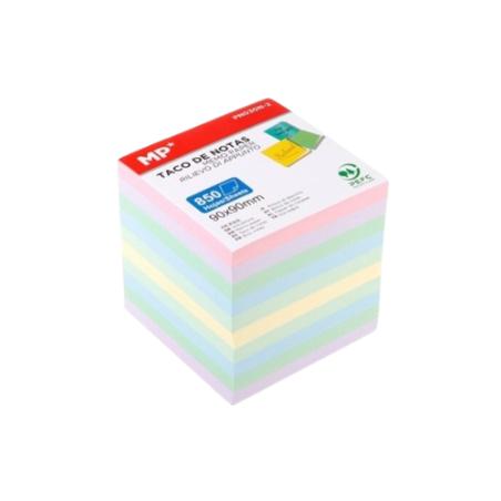 PP NOTAS MP COLOR SURTIDAS 90X90 MM P/850 UD