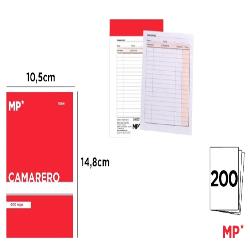 PP TALONARIO CAMARERO 105X148 MM 200 HOJAS UNIDAD