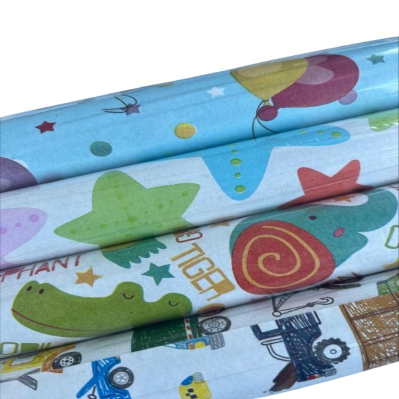 PAPEL REGALO ANDINA INFANTIL 0,7X2 M UD