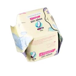 COMPRESA FEMME & NINA TEENS SIN ALAS  PAQ/14 UD