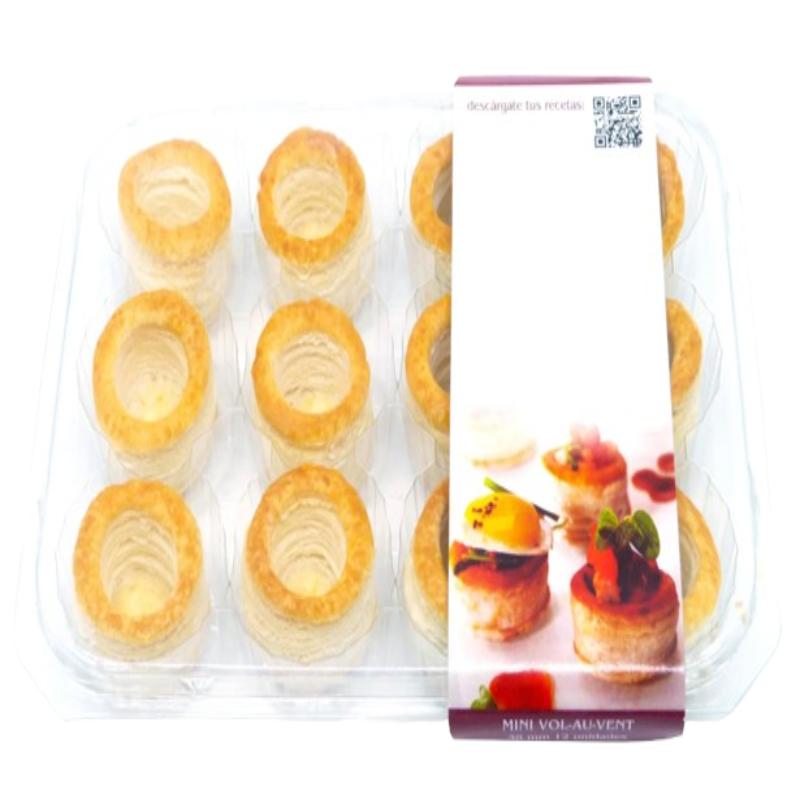 MINI VOL-AU-VENT 38 MM P/12 UD