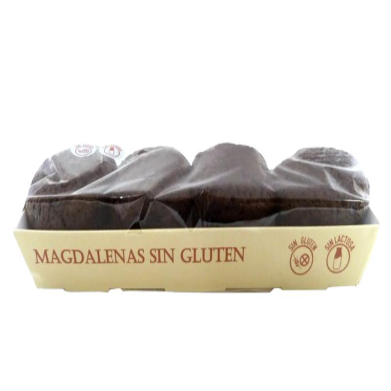 S/GLUTEN MAGDALENA CHOCO SIN LACTOSA MUSFIS P/4 UD
