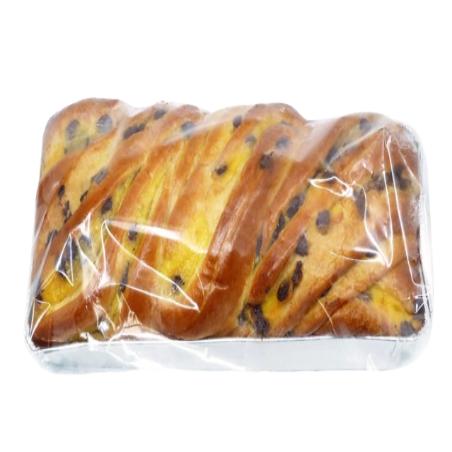 BRIOCHE TRENZADO CON CREMA Y PEPITAS B/400GR
