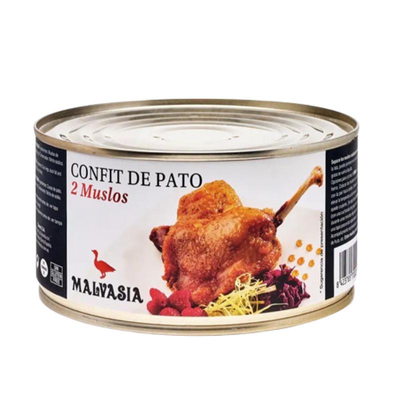 CONFIT MUSLO PATO MALVASIA LATA 2 UD